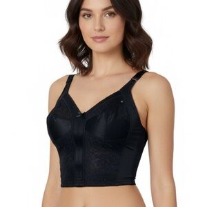 VINTAGE ANNE MARIE Bustier Black